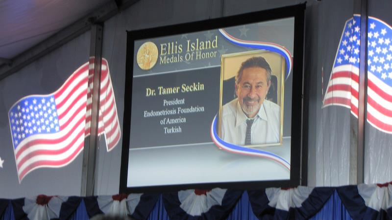Ellis Island Medal of Honor Tamer Seckin