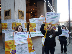 2013 NYC Half Marathon - Team EFA