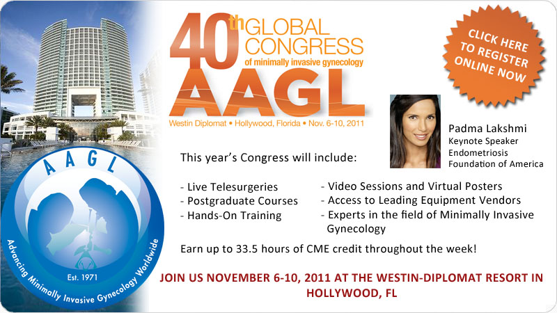 padma lakshmi aagl 40th global congress