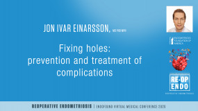 Fixing holes: prevention and treatment of complications -  Jon Ivar Einarsson, MD PHD MPH?pop=on