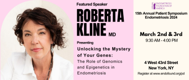 Former OBGYN, Now a Clinical Researcher and Educator, to Unlock the Mystery of Genes at EndoFound Patient Day ?