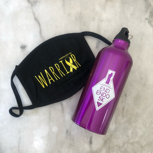 Endo Warrior Mask Water Bottle