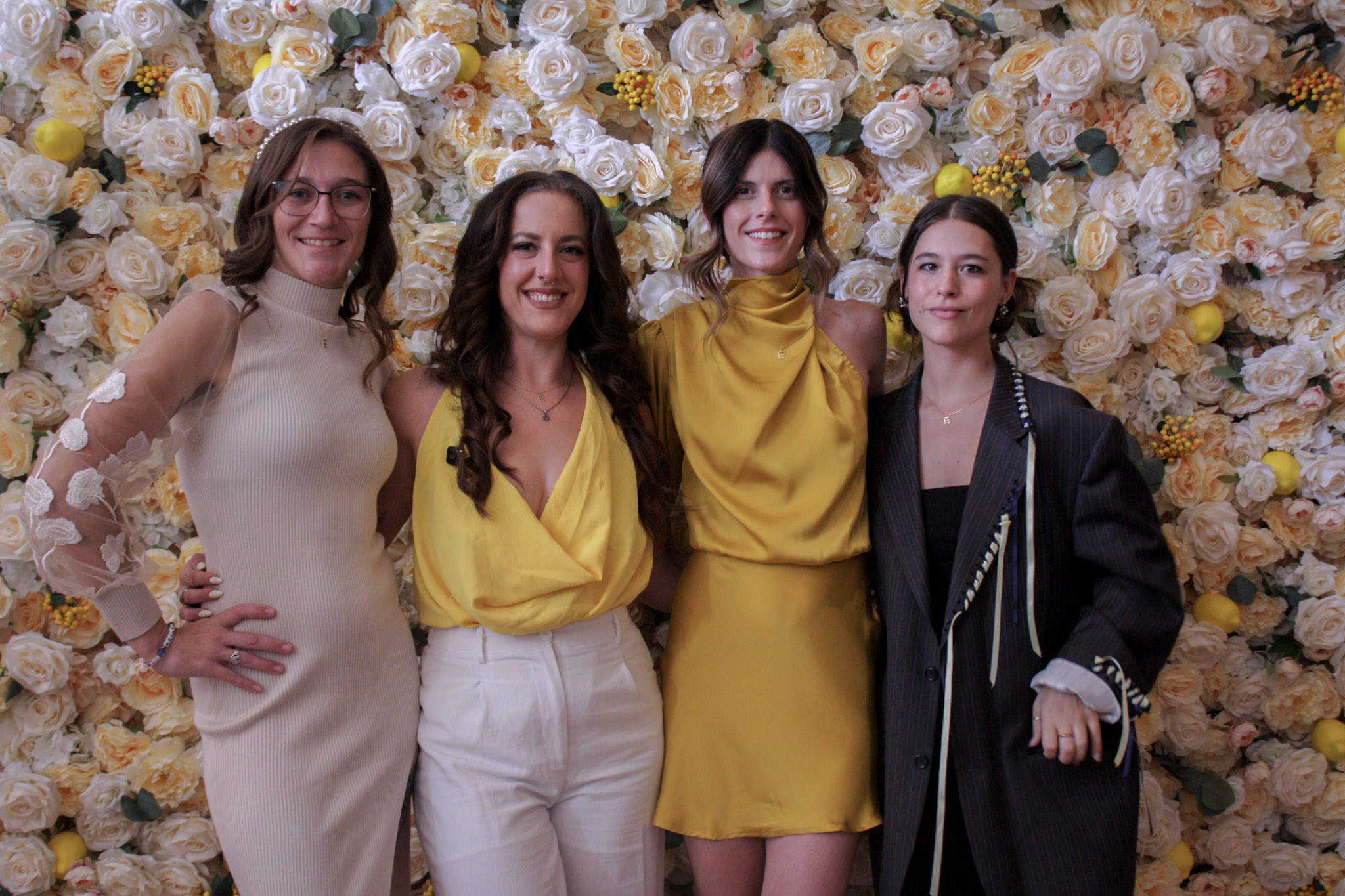 Chelsea Hardesty, Racheli Aye, Priscilla Smith, and KYRIANNA at the FLARE event in New York City