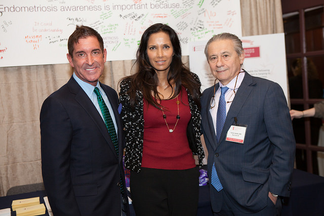  Senator Jeffrey Klein on April 11, 2015. The award was presented by EFA co-founders Dr. Tamer Seckin and Padma Lakshmi