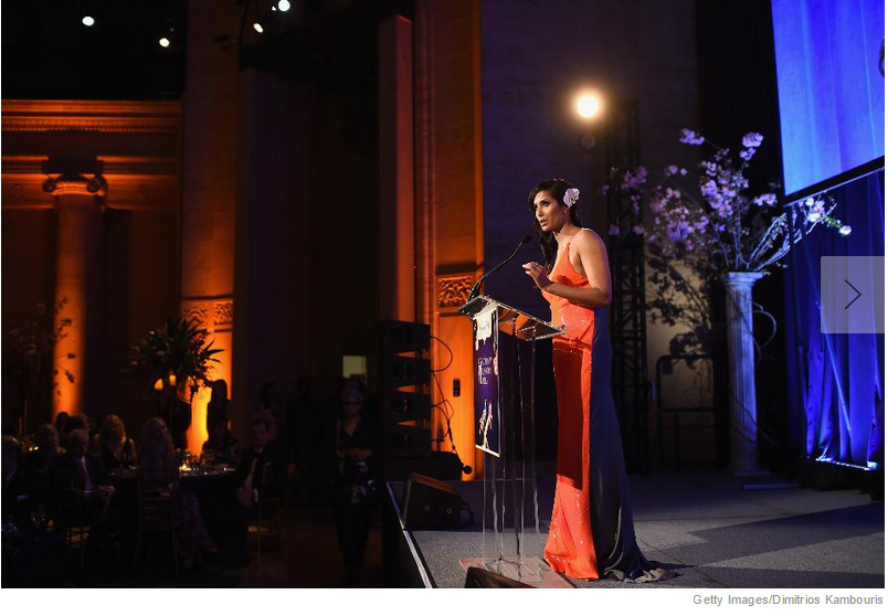 padma lakshmi, Blossom Ball 2015, EFA