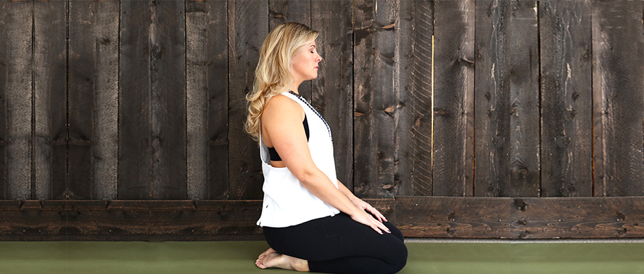 Thunderbolt or Rock Pose (Vajrasana)