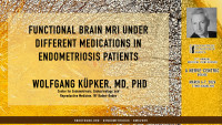 Wolfgang Küpker, MD, PhD - Functional brain MRI under different medications in endometriosis patients