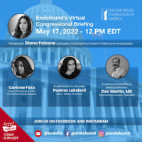 Laying the Groundwork in Congress: EndoFound's Virtual UpEndo Congressional Briefing & Hill Day