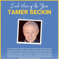 Dr. Tamer Seckin Receives Endo Hero of the Year Award from Worldwide EndoMarch and AGCES