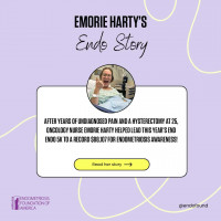 Oncology Nurse Who Had Stage IV Endometriosis and a Hysterectomy at 25 Leads End Endo 5K Participants to New Record