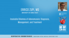 Insoluble Dilemma of Adenomyosis: Diagnosis, Management, and Treatment  - Errico Zupi, MD