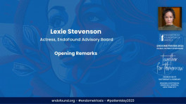 Sunday 19 - Opening Remarks - Lexie Stevenson