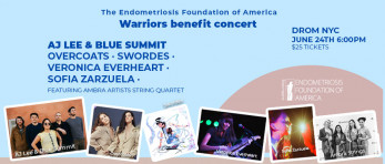 Warriors II Album Release and New York City Concert Will Benefit EndoFound