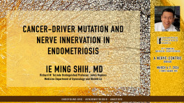 Ie Ming Shih, MD - Cancer-driver Mutation and Nerve Innervation in Endometriosis