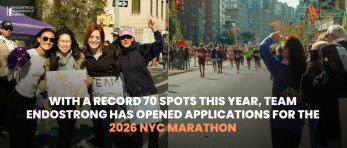 With a Record 70 Spots this Year, Team EndoStrong Has Opened Applications for the 2026 NYC Marathon