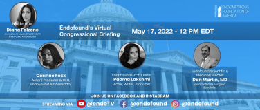 Laying the Groundwork in Congress: EndoFound's Virtual UpEndo Congressional Briefing & Hill Day?
