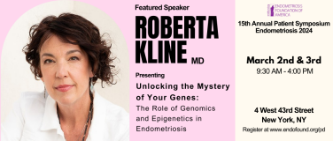 Former OBGYN, Now a Clinical Researcher and Educator, to Unlock the Mystery of Genes at EndoFound Patient Day 