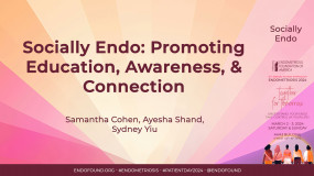 Socially Endo: Promoting Education, Awareness, & Connection?