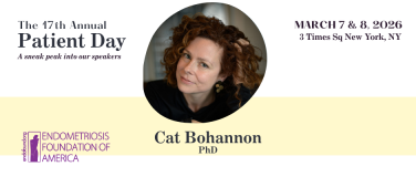 How Endometriosis Patients Can Change the World: Cat Bohannon on Health Equity, Gender, and Being a Voice for the Underrepresented ?