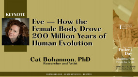 Cat Bohannon, PhD - Keynote: Eve — How the Female Body Drove 200 Million Years of Human Evolution