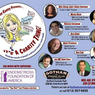 Come Laugh With Us To Benefit The Endometriosis Foundation of America!
