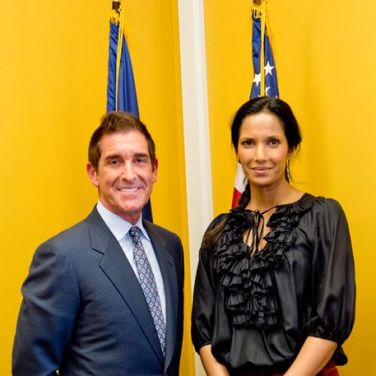 Padma Lakshmi Visits The New York State Senate