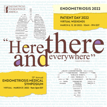 Announcing the Endometriosis Foundation of America’s 13th Annual Patient Conference & Medical Symposium This March 