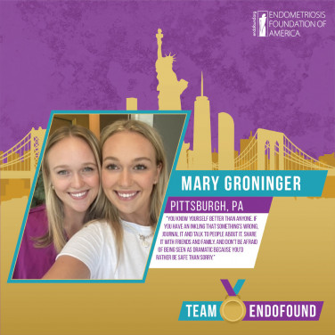 University of Alabama Student with Endometriosis Running for Team EndoStrong in the New York City Marathon