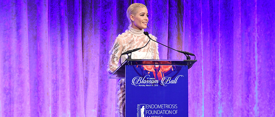 WATCH AND READ: Halsey's Tearful Acceptance Speech from the 2018 Blossom Ball 