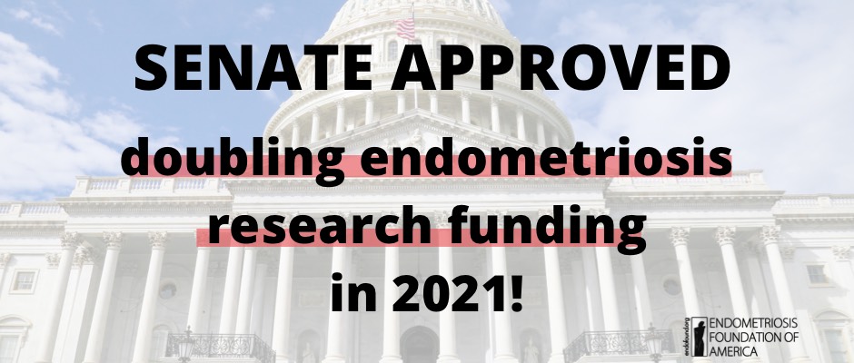 Congress Approves Doubling Funding for Endometriosis Research