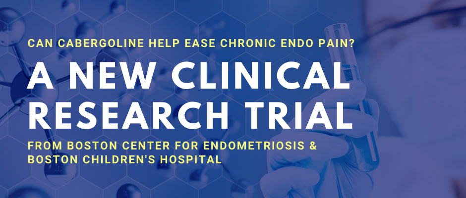 A New Clinical Trial on Endometriosis Pain & Cabergoline 