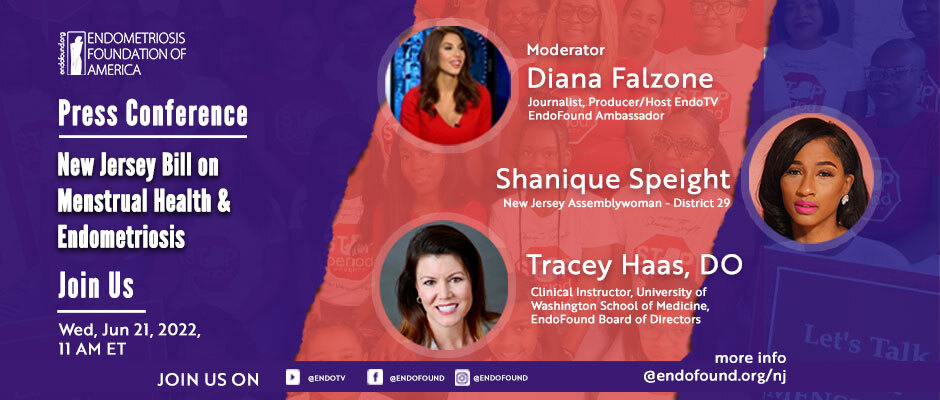 EndoFound Works with New Jersey Legislator to Prioritize Endometriosis & Menstrual Health
