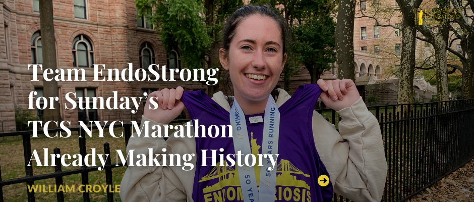 EndoFound’s Team EndoStrong for Sunday’s TCS New York City Marathon Already Making History