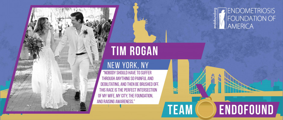 NYC Marathon Runner Raising Endometriosis Awareness After His Wife Is Diagnosed Over the Phone by His Golf Buddy 