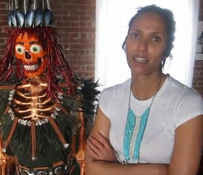 Padma Lakshmi Gives Kiehl's "Mr. Bones" a Makeover to Benefit EndoFound
